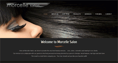Desktop Screenshot of morcellesalon.com